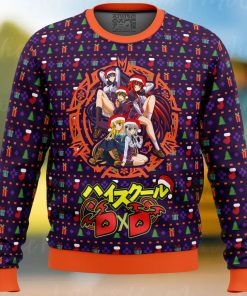 High School DXD Dreaming His Own Harem Ugly Christmas Sweater