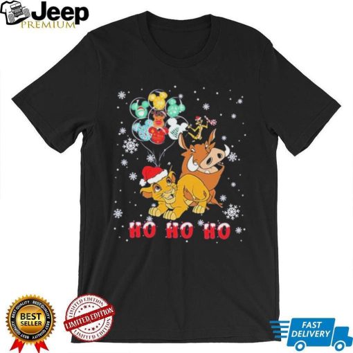 Ho Ho Ho Lion King Shirt, Matching Family Christmas Shirt