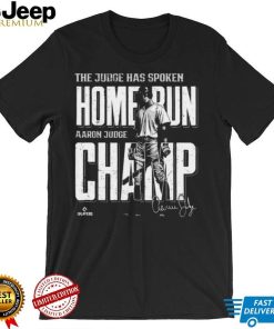 Home Run Champ Aaron Judge New York Yankees Shirt