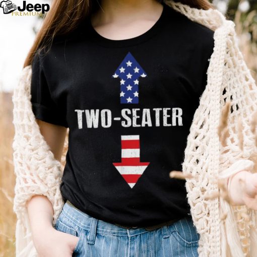 Hoodie Two Seater Arrow 4th of July USA flag 2021 Shirt