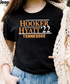 Hooker And Hyatt ’22 Tennessee Volunteers Shirt