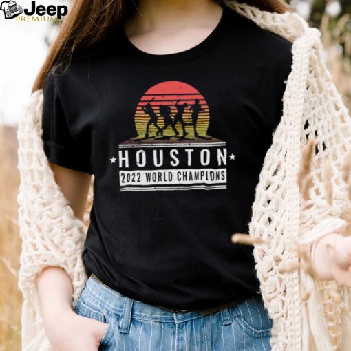 Houston 2022 World Champions Vintage Retro Shirt