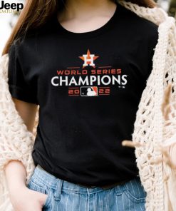 Houston Astros 2022 World Series Champions Champion Logo T Shirt