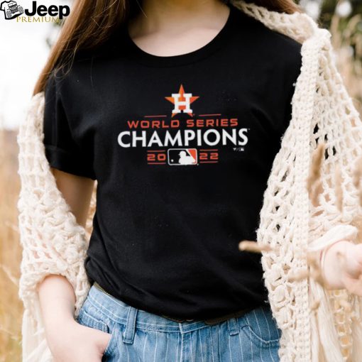 Houston Astros 2022 World Series Champions Champion Logo T Shirt