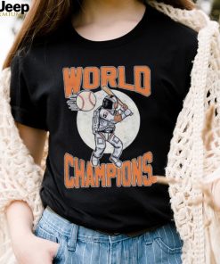 Houston Astros Astronaut Baseball World Champions Shirt