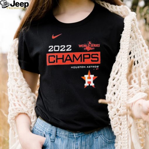 Houston Astros Nike 2022 World Series Champions Celebration T Shirt