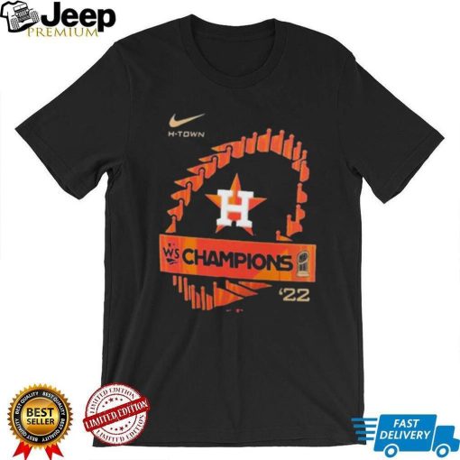 Houston Astros Nike 2022 World Series Champions Team Tri Blend T Shirt