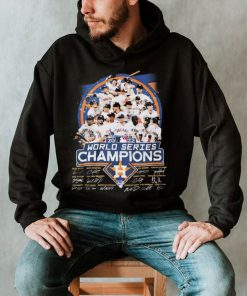 Houston Astros Team 2022 World Series Champions Signatures Shirt