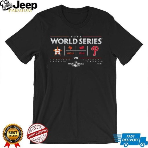 Houston Astros vs Philadelphia Phillies 2022 Change Up Matchup World Series T Shirt