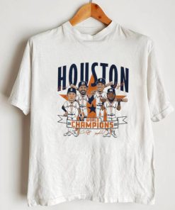 Houston Baseball 2022 World Champions Caricature Signatures Shirt