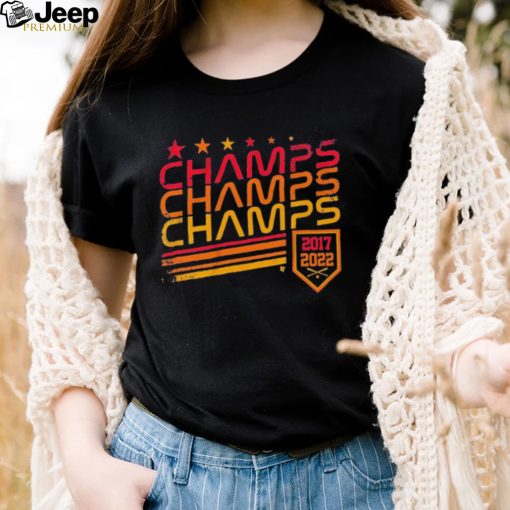 Houston Champs Champs Champs 2017, 2022 Shirt