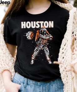 Houston baseball team astronaut space boy navy 2022 shirt