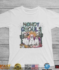 Howdy ghouls western halloween fall ghosts new 2022 shirt