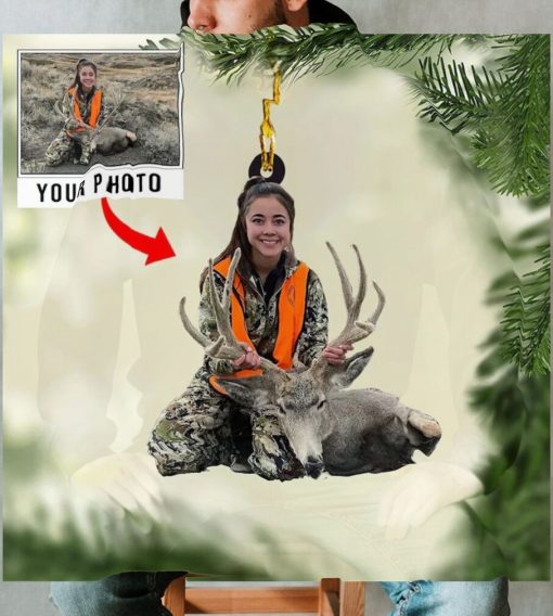 Hunting Custom Photo Ornament