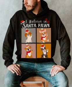 I Believe In Santa Paws Funny Christmas Gift For All The Dog Lovers shirt