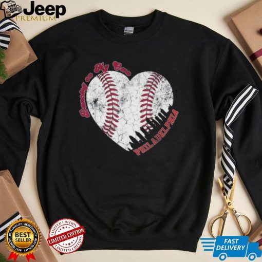 I Keep Dancing On My Own Heart Baseball Philadelphia Philly Anthem Outfit Shirt