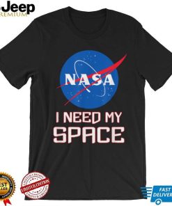I Need My Space Vintage Nasa T Shirt Black