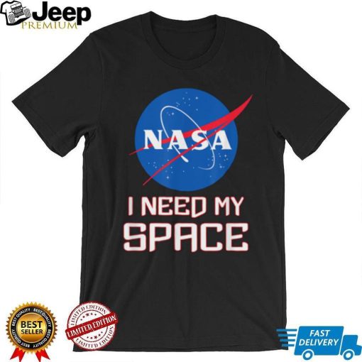 I Need My Space Vintage Nasa T Shirt Black