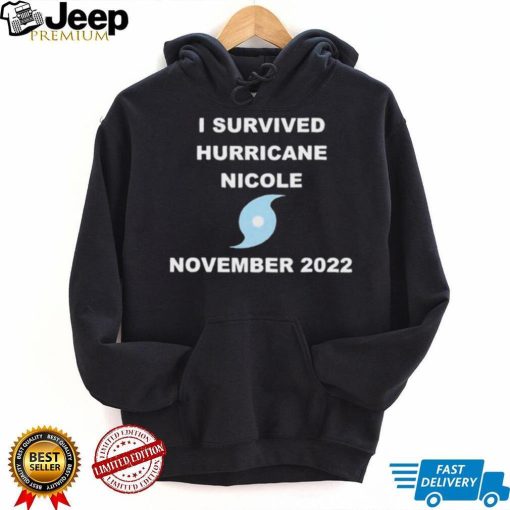 I Survived Hurricane Nicole November 2022 Shirt