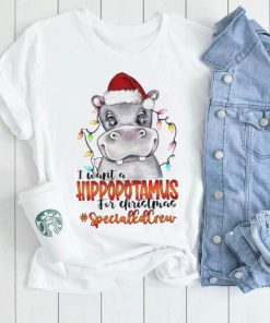 I Want A Hippopotamus For Christmas Specials Crew Light Shirt