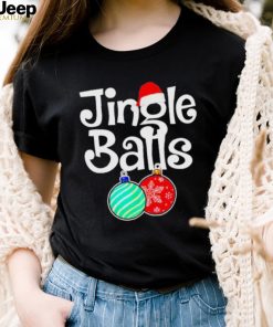 Jingle Balls Christmas Holiday Xmas Couples Matching Shirt