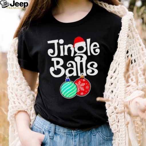 Jingle Balls Christmas Holiday Xmas Couples Matching Shirt