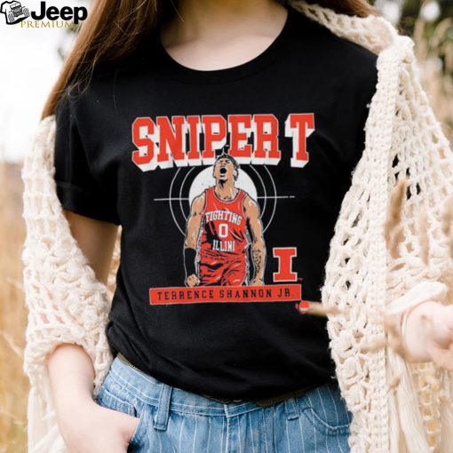 Illinois Basketball Terrence Shannon Jr. Sniper Shirt