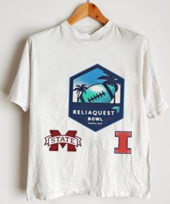 Illinois Fighting Illini Vs Mississippi State Bulldogs 2023 Reliaquest Bowl Tampa Bay shirt