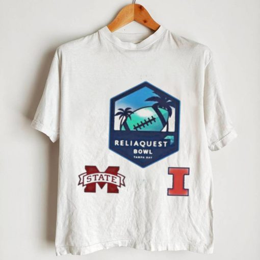 Illinois Fighting Illini Vs Mississippi State Bulldogs 2023 Reliaquest Bowl Tampa Bay shirt