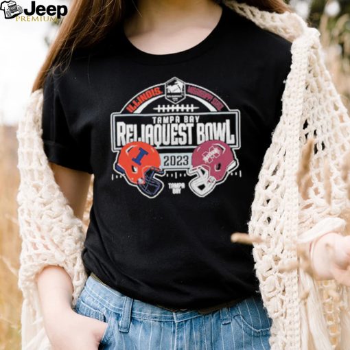 Illinois Fighting Illini vs Mississippi State Bulldogs 2023 ReliaQuest Bowl Matchup Shirt