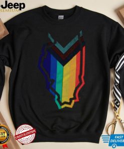 Illinois Outline Progress Pride Flag Shirt