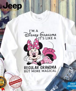 I’m A Disney Grandma It’s Like A Regular Grandma But More Magical Shirt