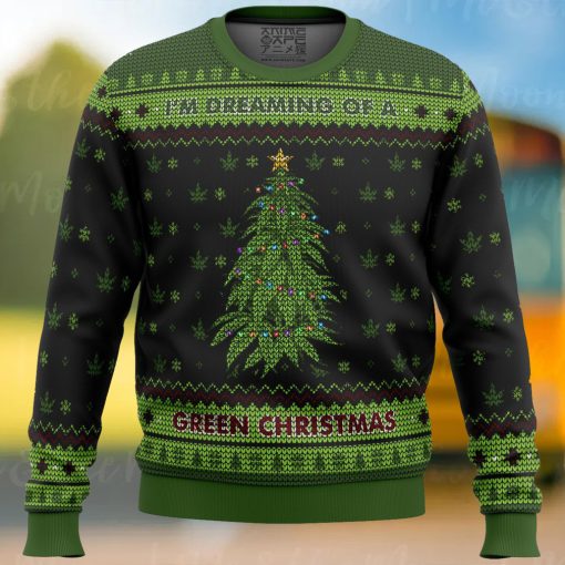 I’m Dreaming of a Green Christmas Ugly Christmas Sweater