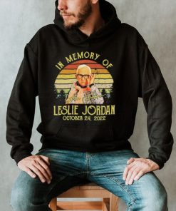 In Memory Of Leslie Jordan October 24, 2022 Signature Vintage Shirt
