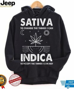 .Indica Sativa Meme Funny Weed 420 Cannabis Clothing Stoner T Shirt B09W918BDF