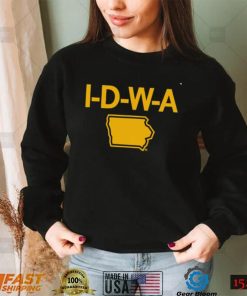 Iowa Hawkeyes Football IDWA State shirt