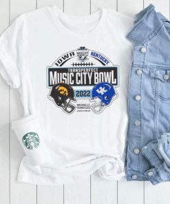 Iowa Hawkeyes vs Kentucky Wildcats Transperfect Music City Bowl Bound 2022 Nashville Shirt