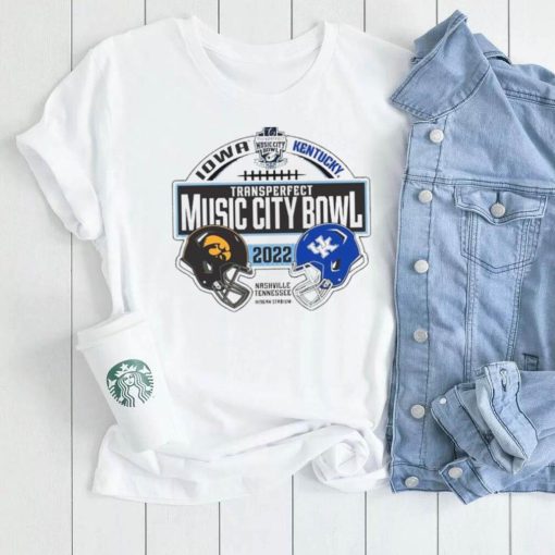 Iowa Hawkeyes vs Kentucky Wildcats Transperfect Music City Bowl Bound 2022 Nashville Shirt