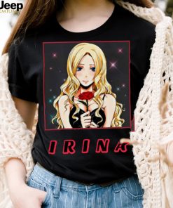 Irina Jelavic Red Graphic Assassination Classroom shirt