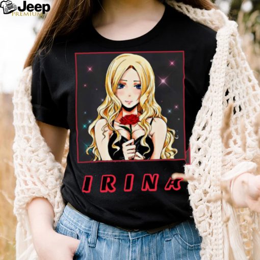 Irina Jelavic Red Graphic Assassination Classroom shirt