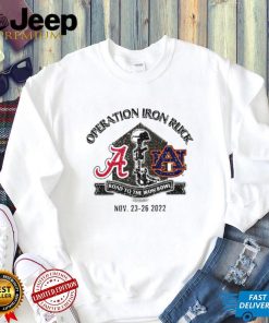 Iron Ruck Alabama vs Auburn Road To The Iron Bowl shirt