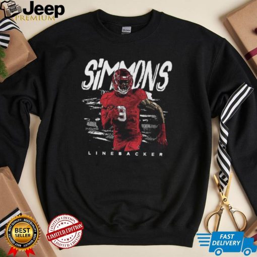Isaiah Simmons Arizona Cardinals Player Name Linebacker Shirt