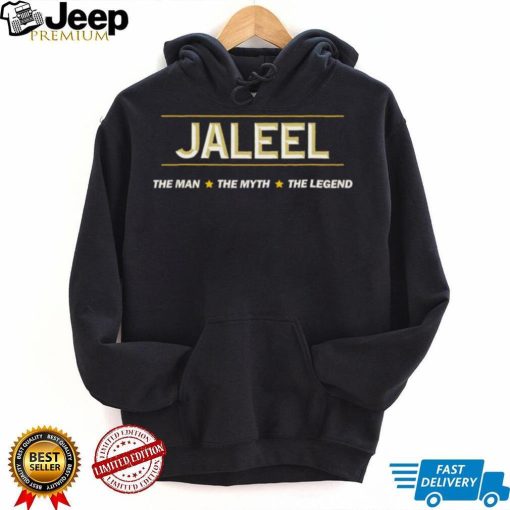 JALEEL the Man the Myth the LEGEND Boys Name Shirt