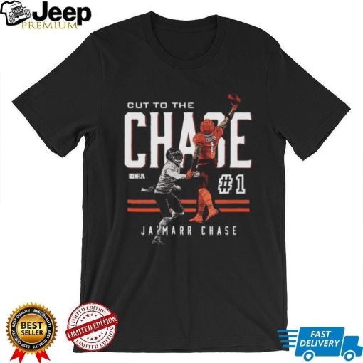 Ja’Marr Chase Cincinnati One Hand Catch Cut to The Chase shirt