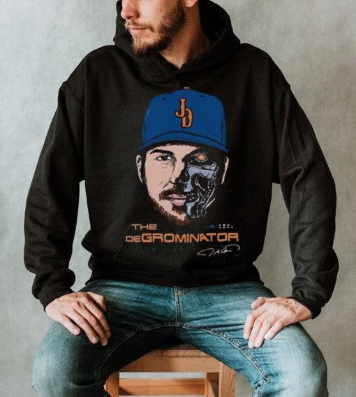 Jacob Degrom The Degrominator signature Mlbpa shirt