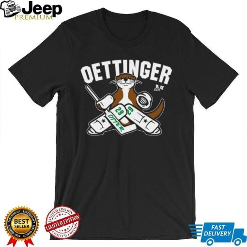 Jake Otter Breaking T Jake Oettinger Otter Dallas Stars T Shirt