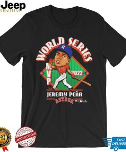 Jeremy Peña Houston Astros 2022 World Series Champions MVP T Shirt