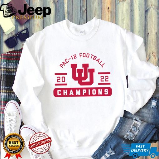 Utah Utes 2022 PAC 12 Football Conference Champions Tee