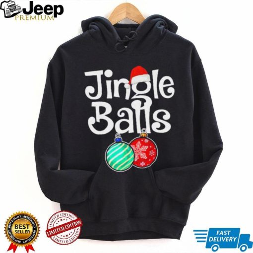 Jingle Balls Christmas Holiday Xmas Couples Matching Shirt