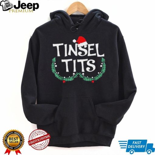 Jingle Balls Tinsel Tits Couples Christmas Matching Couple Shirt